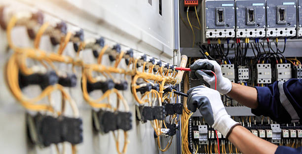Professional Electrician technician working in Fabens, TX